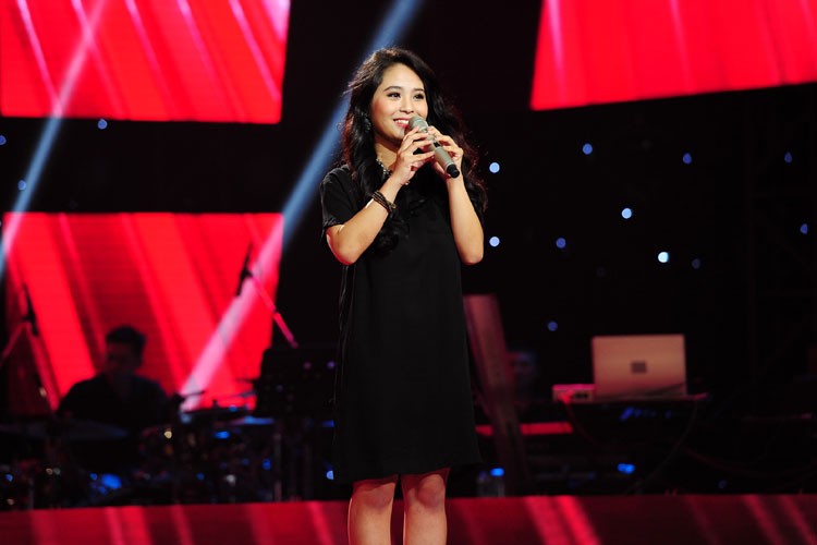 Ca nuong Kieu Anh gay sot vong Giau mat The Voice 2015